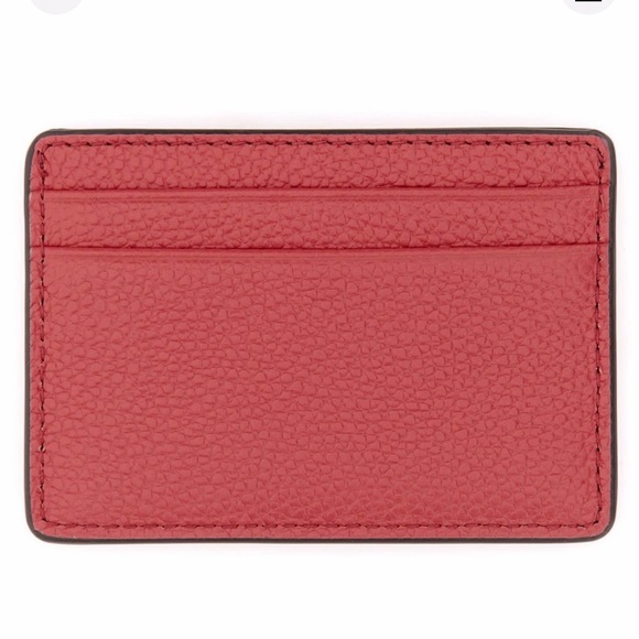 NWOT - Michael Kors Pebbled Leather Card Case - Picture 2 of 2